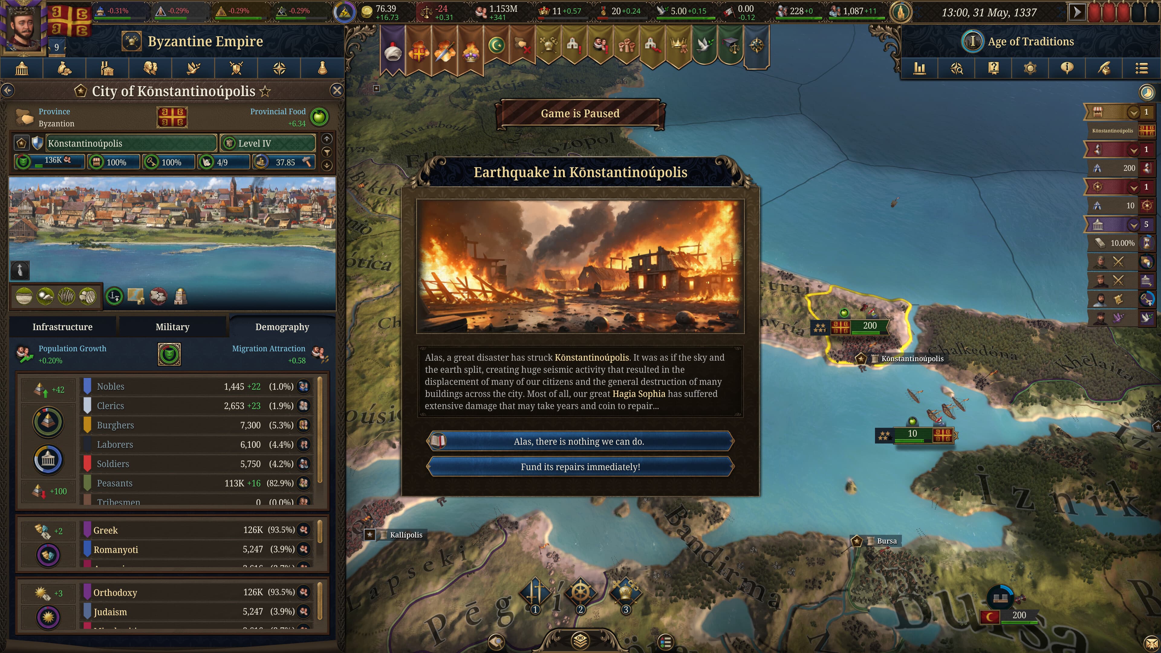 Europa Universalis V Launched a new era for strategy